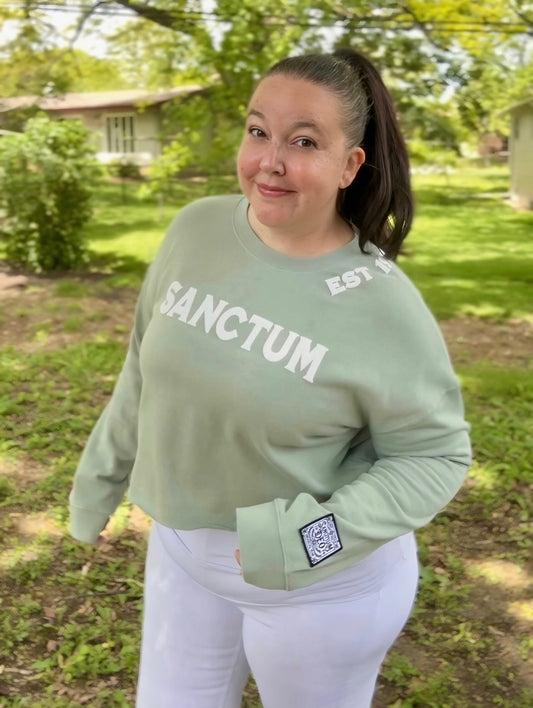 Carpe Diem - Crop Top Crewneck