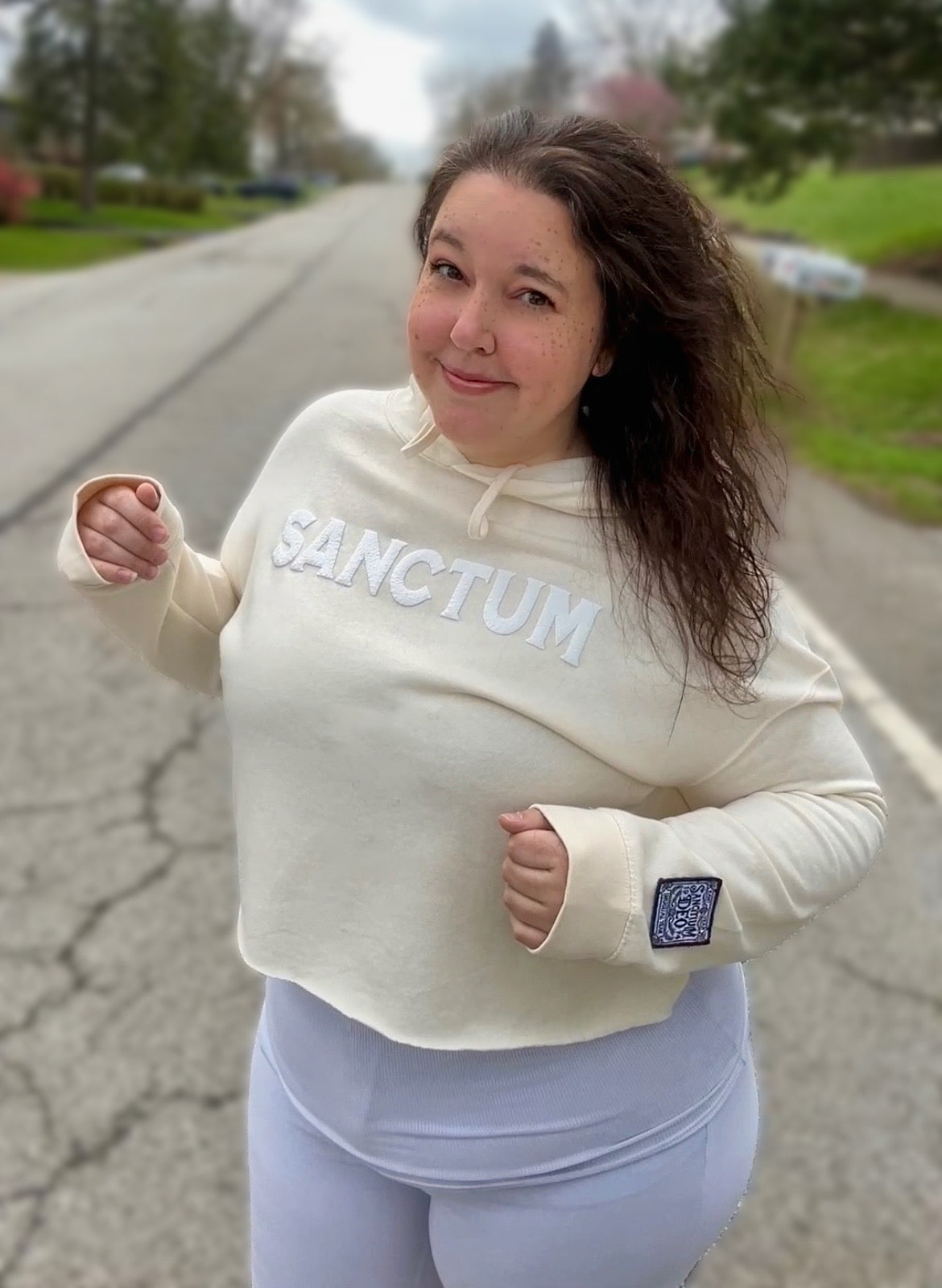 Carpe Diem - Crop Top Hoodie